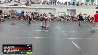 96 lbs Semis & 1st Wrestleback (8 Team) - Jake Shaffer, Elite Misfits vs Connor Leaumont, West Forsyth WC