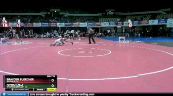 165 lbs Placement Matches (8 Team) - Anwar Alli, Wyoming Seminary vs Brayden Zuercher, Nazareth
