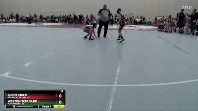 75 lbs Round 1 (3 Team) - Weston Schueler, Hutchinson vs Aiden Imker, Red Rock Central