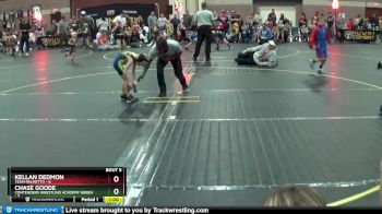 44 lbs Round 3 (4 Team) - Kellan Dedmon, Team Palmetto vs Chase Goode, Contenders Wrestling Academy Green