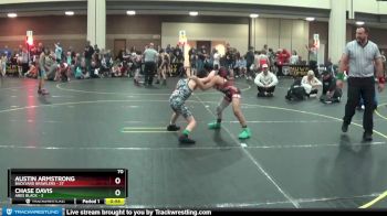 70 lbs Round 3 (4 Team) - Austin Armstrong, Backyard Brawlers vs Chase Davis, Ares Black