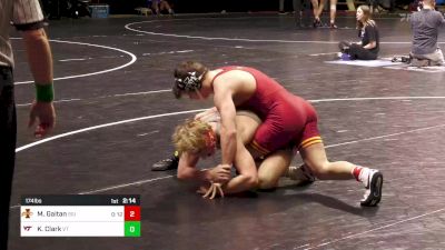 174 lbs Consi Of 16 #2 - Mj Gaitan, Iowa State vs Kolton Clark, Virginia Tech