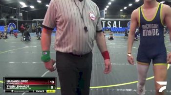 130 lbs Round 3 (8 Team) - Killian Prewitt, Michigan Gold Pitbulls vs Gaven Babcock, Mi Mafia White