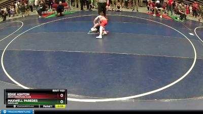 54 lbs Quarterfinal - Maxwell Paredes, WESTLAKE vs Edge Ashton, Delta Wrestling Club