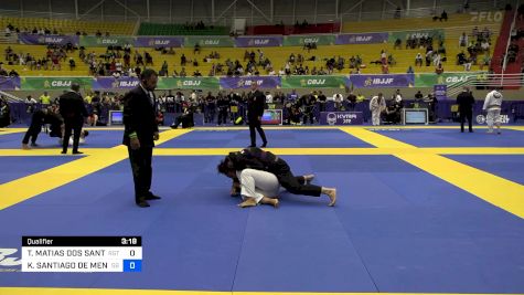 TATIANA MATIAS DOS SANTOS vs KATE SANTIAGO DE MENEZES SILVA 2024 Brasileiro Jiu-Jitsu IBJJF