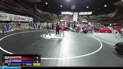 200 lbs Round 1 (16 Team) - Maja Galguften, MDWA vs Aaliah Enriquez, LAWA