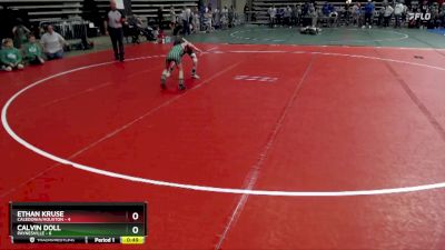 60 lbs Placement (4 Team) - Calvin Doll, Paynesville vs Ethan Kruse, Caledonia/Houston