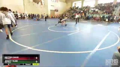 108 Boys Cons. Round 4 - Jeremy Tajiri, Mira Mesa vs Hector Cahue, Carlsbad