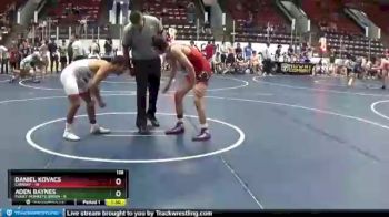 138 lbs Round 2 (6 Team) - Aden Baynes, Funky Monkeys Green vs Daniel Kovacs, CANWAY