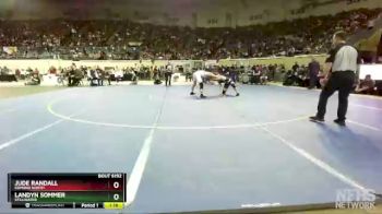 6A-165 lbs 1st Place Match - Jude Randall, Edmond North vs Landyn Sommer, Stillwater