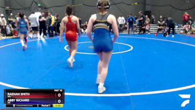 125 lbs Champ. Round 2 - Raenah Smith, WA vs Abby Richard, OR