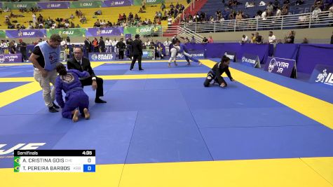 AGHATA CRISTINA GOIS vs THAIANNE PEREIRA BARBOSA 2024 Brasileiro Jiu-Jitsu IBJJF