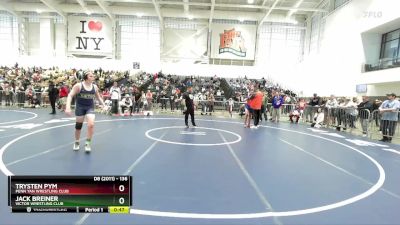 136 lbs Cons. Round 3 - Trysten Pym, Penn Yan Wrestling Club vs Jack Breiner, Victor Wrestling Club