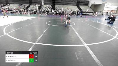 93 lbs Rr Rnd 1 - Parker Porta, Shore Thing WC vs Declan Carr, Warrior WC