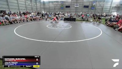 138 lbs Semis & 3rd Wb (16 Team) - Nathaniel Burchfiel, Team Texas A vs Colyn Finley, Team Alabama