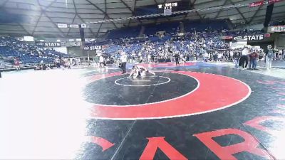 138 lbs Quarterfinal - Jose Fockler, Thurston County Wrestling Club vs Bryar Jensen, Omak Wrecking Crew