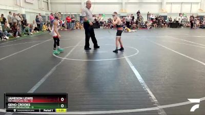 68 lbs Round 1 (8 Team) - Jameson Lewis, The Wrestling Mill vs Geno Crooks, Armory/Revolution