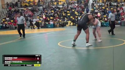 215 lbs Cons. Round 4 - Romeo Magueyal, GLENOAK vs Dominic May, BRUNSWICK