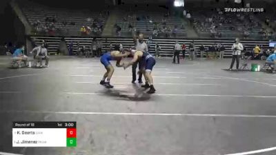 165 lbs Prelims - Keaton Geerts, Iowa Central vs Julian Jimenez, Muskegon