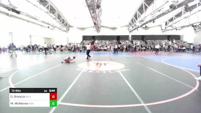 70-B lbs Consolation - Dominic Brescia, Delsea vs Mack McKenna, Pennridge K-8