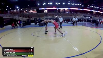 165 lbs Cons. Round 4 - Curtis Tyler, Zephyrhills Christian vs Dylan Reel, Woodward Academy