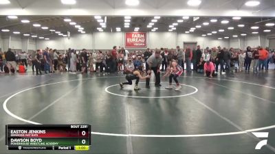 82 lbs Cons. Round 3 - Dawson Boyd, Powerhouse Wrestling Academy vs Easton Jenkins, Dinwiddie Mat Rats