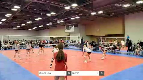 Chic 17 pink vs NKYVC - 2022 JVA Summerfest presented by Nike