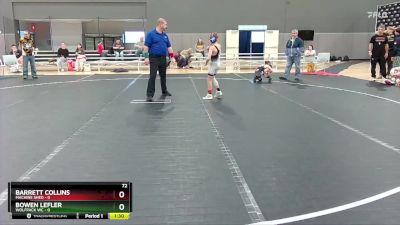 72 lbs Round 6 (10 Team) - Barrett Collins, Machine Shed vs Bowen Lefler, Wolfpack WC