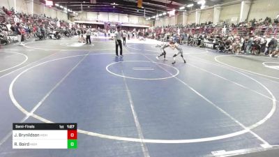 81 lbs Semifinal - Jaxon Brynildson, High Kaliber vs Roen Baird, High Elevation Wrestling Club