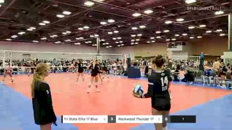 Tri State Elite 17 Blue vs Rockwood Thunder 17 Elite - 2022 JVA Summerfest presented by Nike