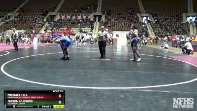 170 lbs Champ. Round 1 - Michael Hill, Montgomery Catholic Prep School vs Mason Huggins, Escambia County