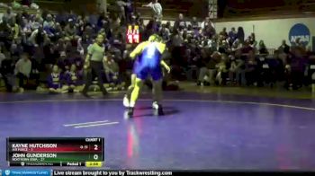 197 lbs John Gunderson, Northern Iowa vs Kayne Hutchison, Air Force