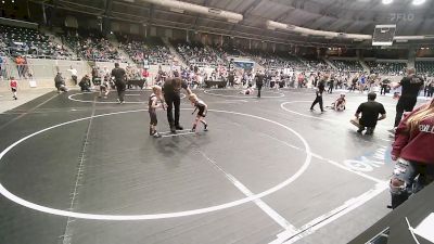 43 lbs Consolation - Asher Stewart, Vian Wrestling Club vs Maverick Reid, Pocola Youth Wrestling