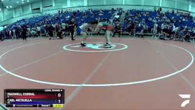 170 lbs Cons. Round 4 - Maxwell Corral, IL vs Cael Nicolella, PA