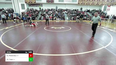 107 lbs Final - Olivia Polansky, Bridgewater-Raynham vs Shannon Tran, Oliver Ames