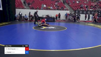 45 kg Rnd Of 16 - Cruzer Dominguez, MWC Wrestling Academy vs Jaxsen Vestal, Moen Wrestling Academy