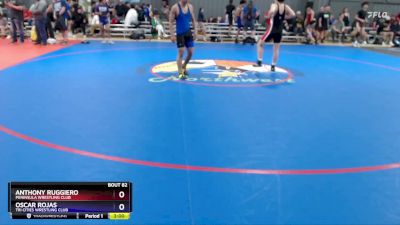 144 lbs Cons. Round 2 - Anthony Ruggiero, Peninsula Wrestling Club vs Oscar Rojas, Tri Cities Wrestling Club