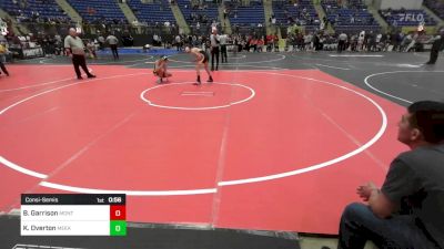 110 lbs Consolation - Brayson Garrison, Montrose Elite vs Kael Overton, Meeker Cowboys