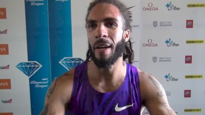 Boris Berian running the diamond league circuit for experience and fun