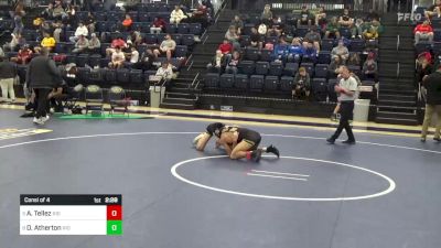 125 lbs Consi Of 4 - Alexis Tellez, Rio Hondo vs Dylan Atherton, Rio Hondo