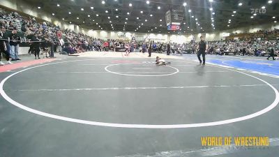 37 lbs Semifinal - Priscilla Garcia, Threshold vs Isaiah Meza, Savage House Wrestling Club