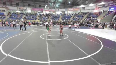 109 lbs Consi Of 8 #1 - Sarai Ruybal, Centauri Middle School vs Temprence Douglas, Woodlawn Midde School