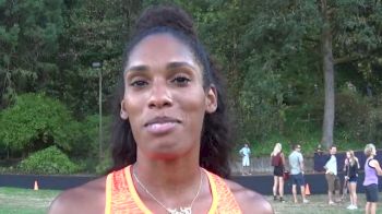 Kristi Castlin talks depth of U.S. women's 100 hurdle field after throwdown win