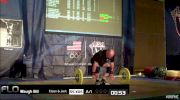 Bill Waugh (M75, 77kgs) CJ 55 kgs