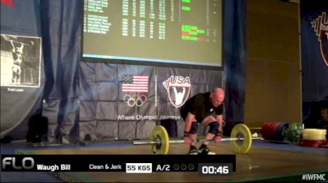 Bill Waugh (M75, 77kgs) CJ 55 2