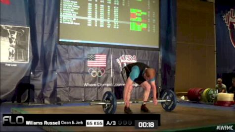Russell Williams (M75, 85kgs) CJ 65 kgs 2