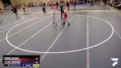 120 lbs Quarterfinal - Ryder Antony, Wrestling Brotherhood vs Tyler Turzinski, MN Elite Wrestling Club