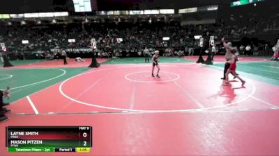 80 lbs Champ. Round 2 - Mason Pitzen, FFWA vs Layne Smith, PROA