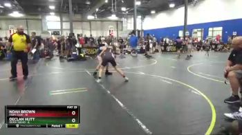 91 lbs Round 1 (6 Team) - Declan Hutt, Death Squad vs Noah Brown, Fight Club