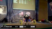 Jack Dluzen (M60, 77kgs) Snatch 55 kgs